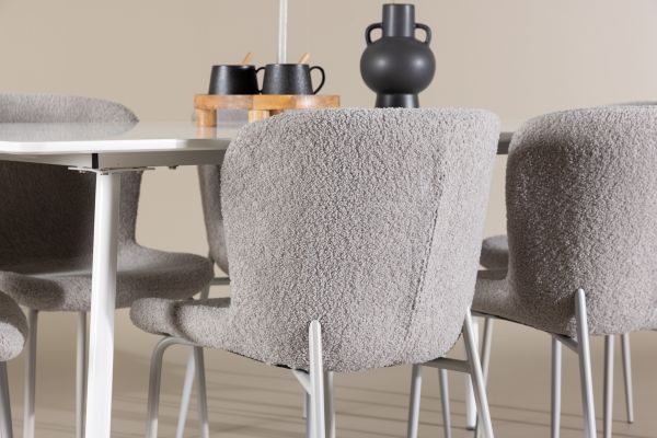 Imagine Silar Dining Table with Modesto Dining Chair