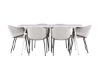 Imagine Silar Dining Table with Evelina Dining Chair