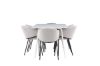 Imagine Silar Dining Table with Evelina Dining Chair