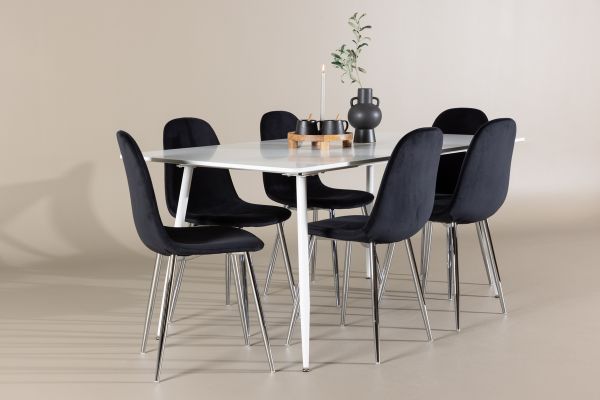 Imagine Silar Dining Table with Polar Dining Chair