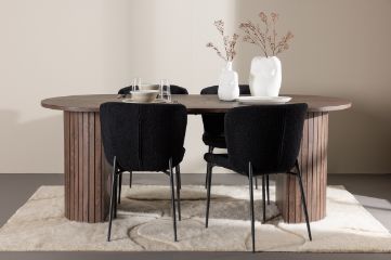 Imagine Härön Dining Table with Modesto Dining Chair