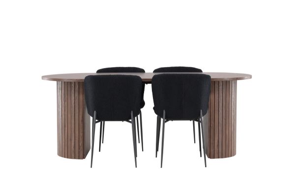 Imagine Härön Dining Table with Modesto Dining Chair