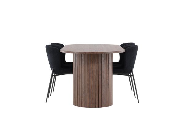 Imagine Härön Dining Table with Modesto Dining Chair