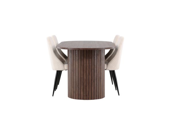 Imagine Härön Dining Table with Leone Dining Chair