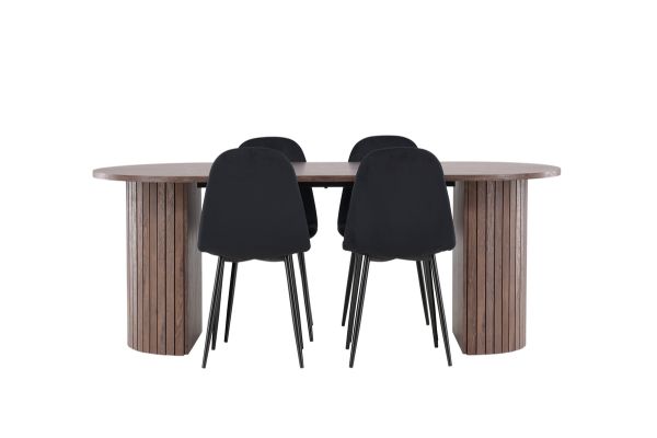 Imagine Härön Dining Table with Polar Dining Chair