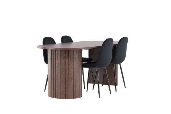 Imagine Härön Dining Table with Polar Dining Chair