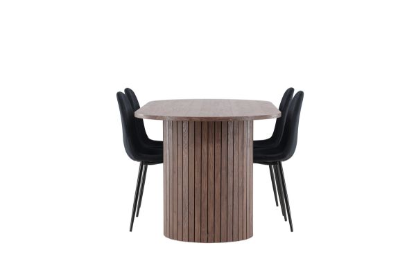 Imagine Härön Dining Table with Polar Dining Chair