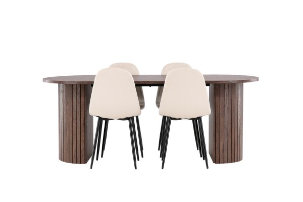 Imagine Härön Dining Table with Polar Dining Chair