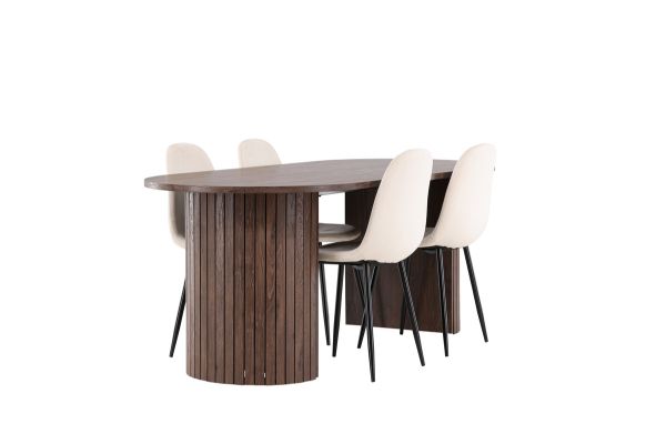 Imagine Härön Dining Table with Polar Dining Chair