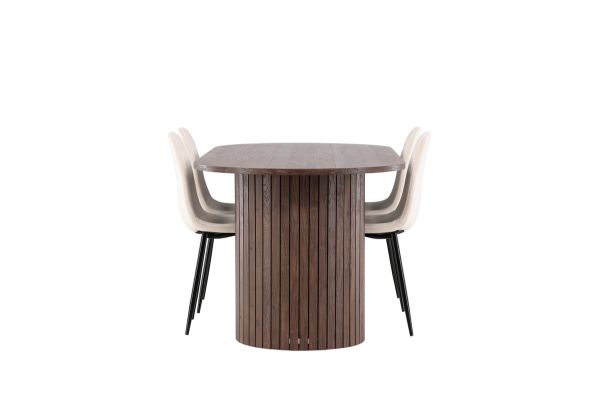 Imagine Härön Dining Table with Polar Dining Chair