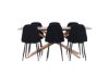 Imagine Piazza Dining Table with Polar Dining Chair