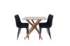 Imagine Piazza Dining Table with Polar Dining Chair