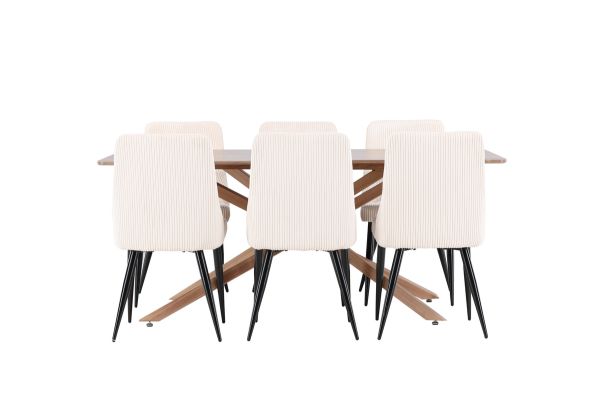 Imagine Piazza Dining Table with Leone Dining Chair