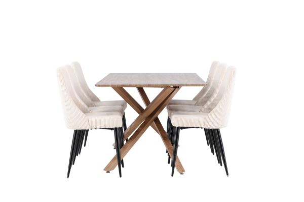 Imagine Piazza Dining Table with Leone Dining Chair