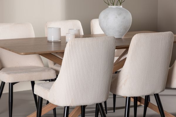 Imagine Piazza Dining Table with Leone Dining Chair