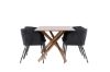 Imagine Piazza Dining Table with Berit Dining Chair