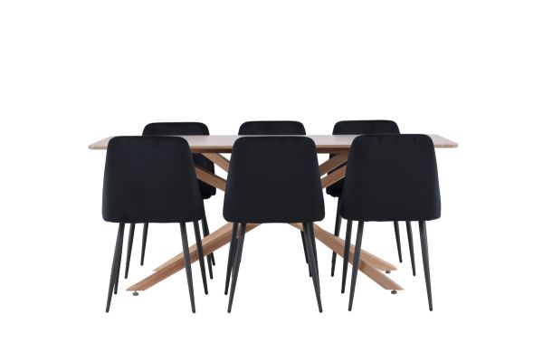 Imagine Piazza Dining Table with Night Dining Chair