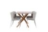 Imagine Piazza Dining Table with Modesto Dining Chair