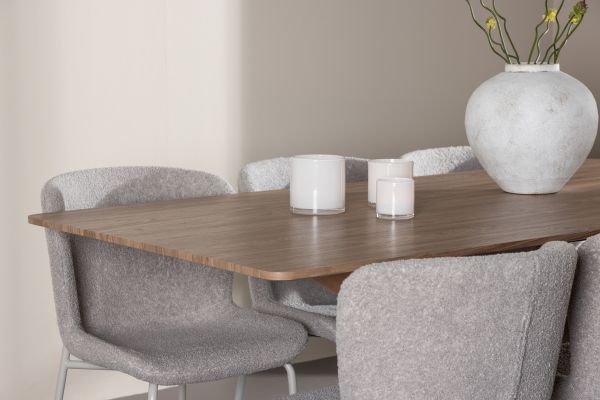 Imagine Piazza Dining Table with Modesto Dining Chair