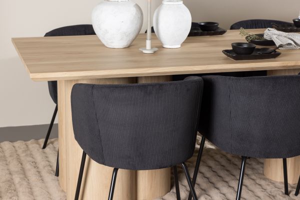 Imagine Olivia Dining Table with Berit Dining Chair