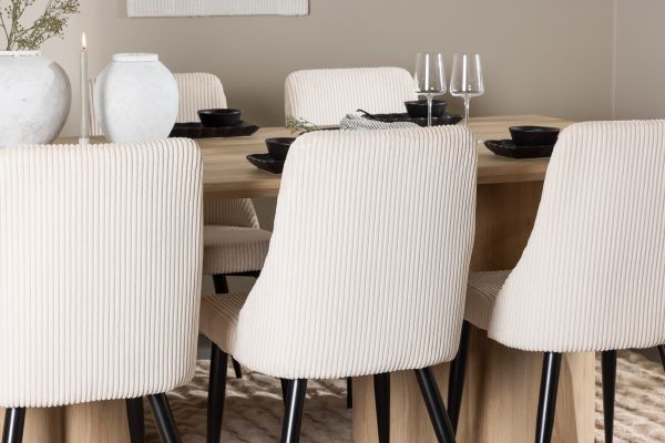 Imagine Olivia Dining Table with Leone Dining Chair