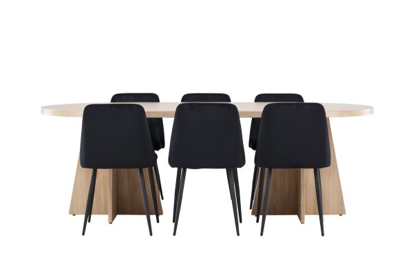 Imagine Bootcut Dining Table with Night Dining Chair