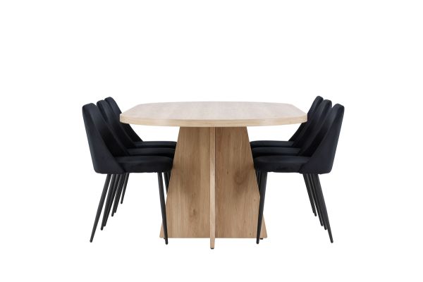 Imagine Bootcut Dining Table with Night Dining Chair