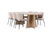 Imagine Bootcut Dining Table with Modesto Dining Chair