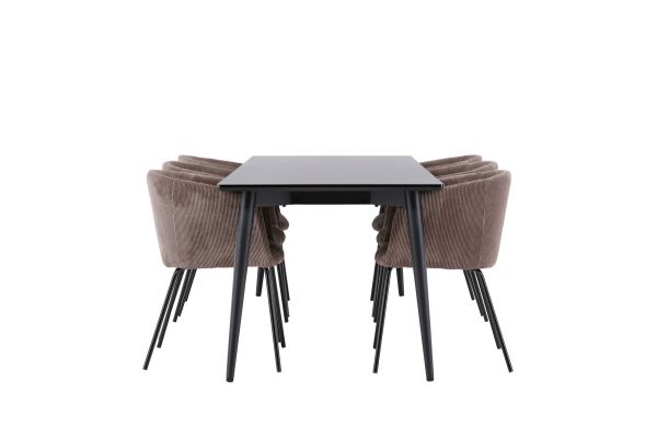 Imagine Ellis Dining Table with Berit Dining Chair