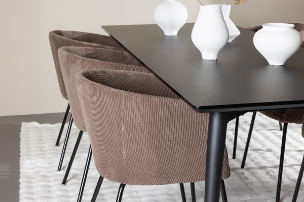 Imagine Ellis Dining Table with Berit Dining Chair