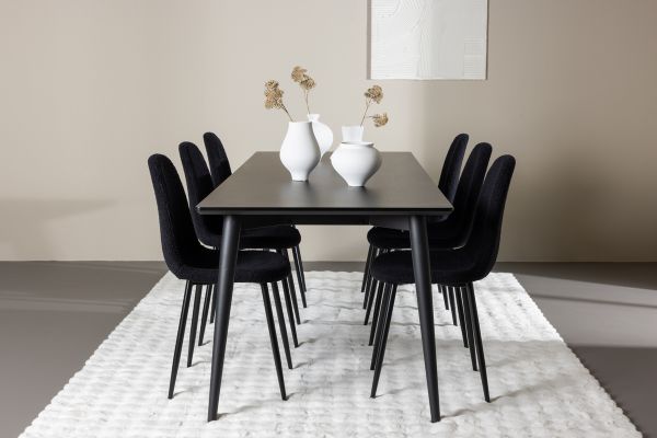 Imagine Ellis Dining Table with Polar Dining Chair