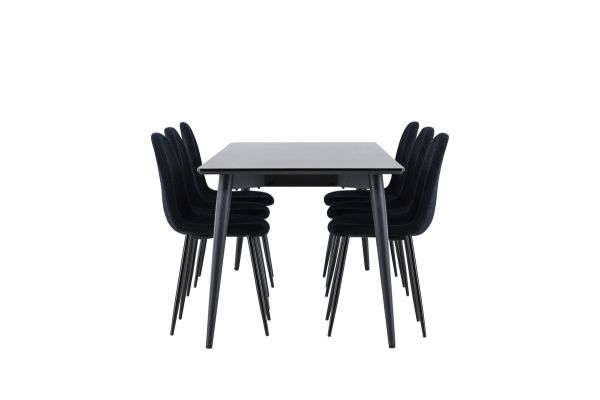 Imagine Ellis Dining Table with Polar Dining Chair