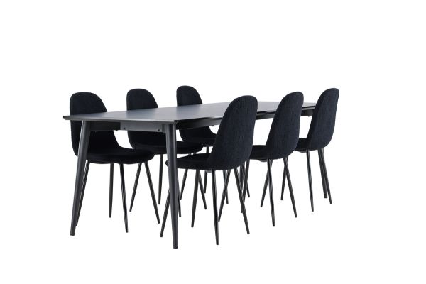 Imagine Ellis Dining Table with Polar Dining Chair