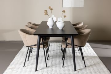 Imagine Ellis Dining Table with Evelina Dining Chair