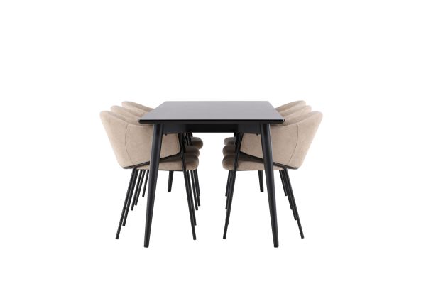 Imagine Ellis Dining Table with Evelina Dining Chair