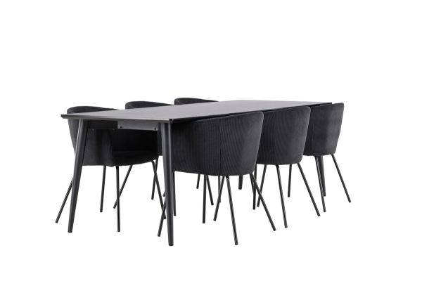 Imagine Ellis Dining Table with Berit Dining Chair