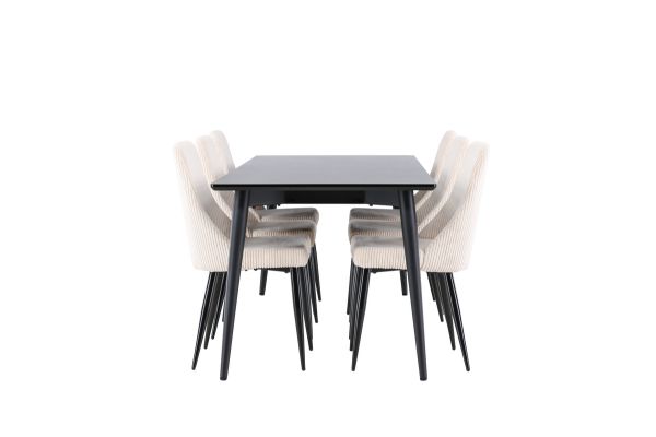 Imagine Ellis Dining Table with Leone Dining Chair