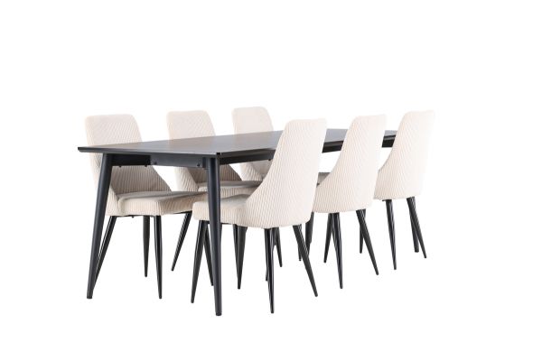 Imagine Ellis Dining Table with Leone Dining Chair