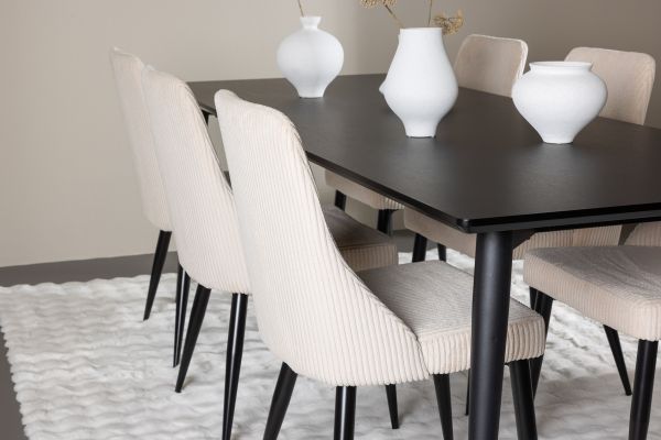 Imagine Ellis Dining Table with Leone Dining Chair