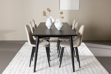 Imagine Ellis Dining Table with Polar Dining Chair