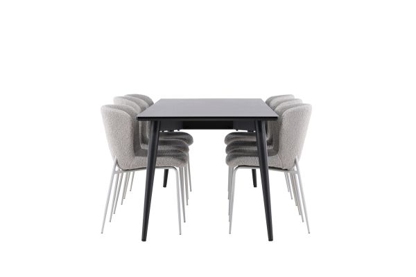 Imagine Ellis Dining Table with Modesto Dining Chair