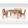 Masa dining extensibila 160/410 cm stejar natur Anna 