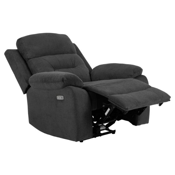 Fotoliu recliner electric gri inchis Vansbro