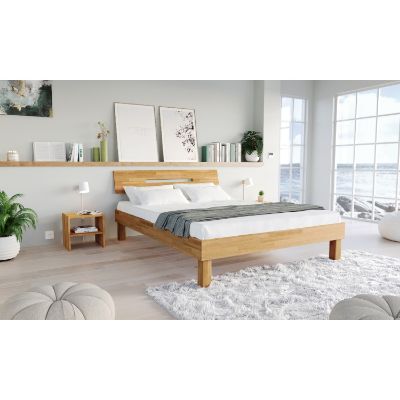 pat 140 x 190 cm Pat 140 x 190 cm lemn stejar Malmo