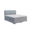 Pat boxspring 160 x 200 cm gri deschis Sandi