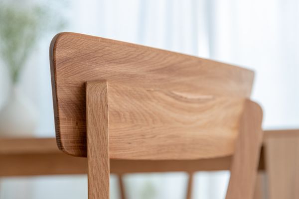 scaun dining stejar masiv