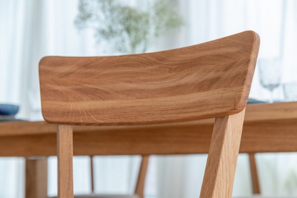 scaun dining stejar masiv