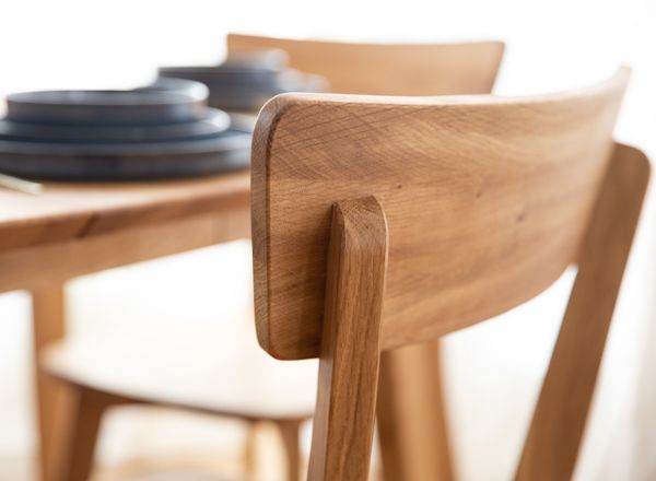 scaun dining stejar masiv