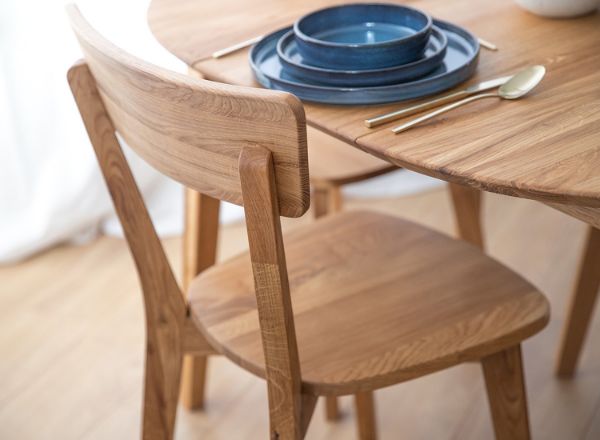 scaun dining stejar masiv