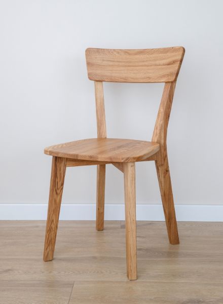 scaun dining stejar masiv